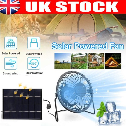 Solar panel powered fan - panel,