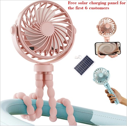Clip fan rechargeable - on,