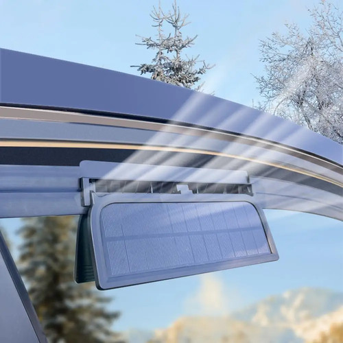 Universal car solar exhaust - car,