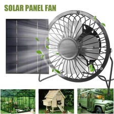 360° Solar Panel Powered Fan