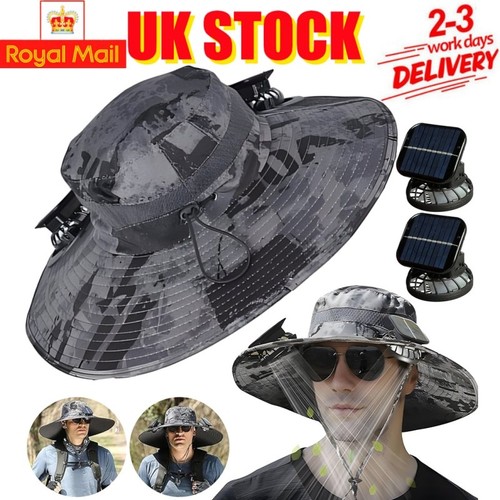 Wide brim sun hat built - hat, built-in