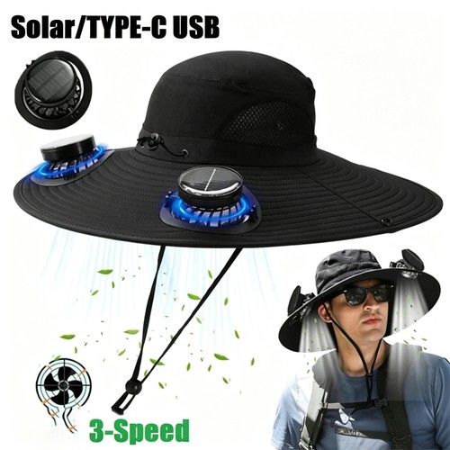 Solar usb powered fan - &,