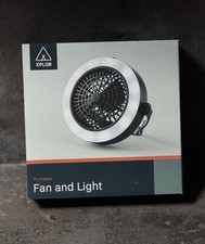 Camping Fan LED Light Solar