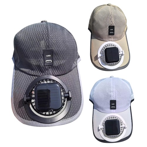 Solar fan hat sun - hat,