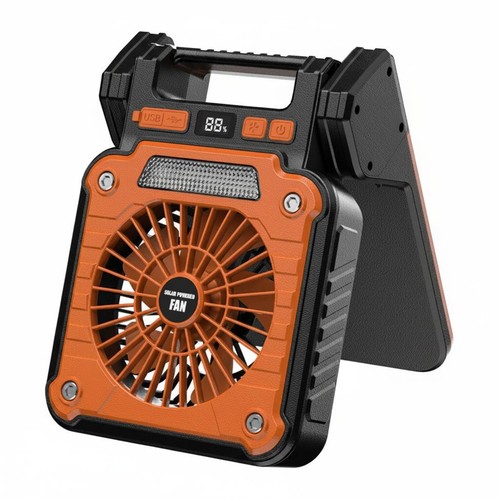 Portable solar fan - portable,