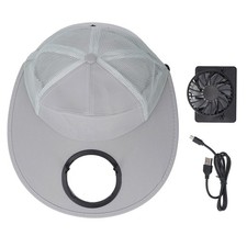 Solar Fan Hat USB Rechargeable