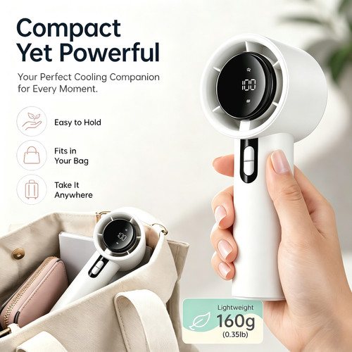 Portable handheld turbo fan - handheld,