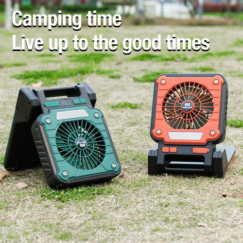 Solar camping fan with - camping, led