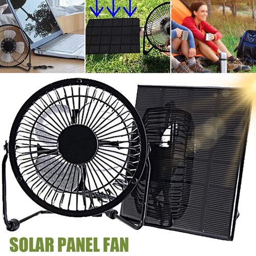 Solar panel cooling fan - panel,