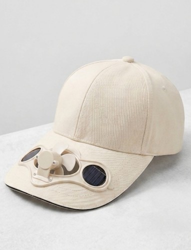 Brand new solar fan - brand, cap