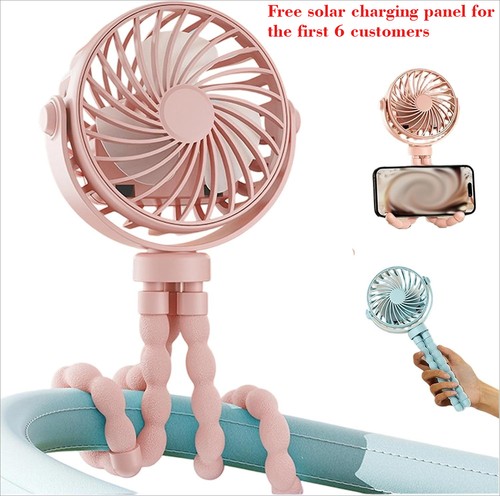 Clip fan rechargeable - on,